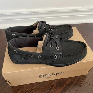 Sperry Women's Koifish Boat Shoes Black